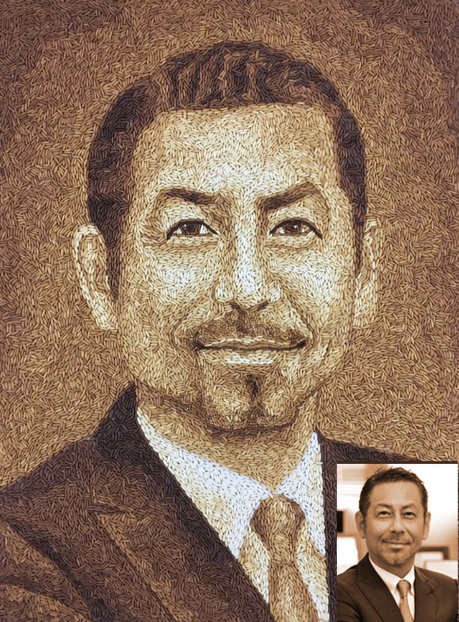 Tranh Gạo Rang Chân Dung 2025 25