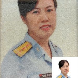 Tranh Gạo Màu Chân Dung 26