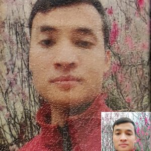 Tranh Gạo Màu Chân Dung 4