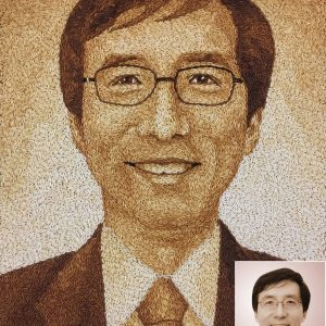 Tranh Gạo Rang Chân Dung 2025 14