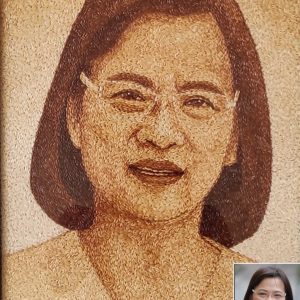 Tranh Gạo Rang Chân Dung 2025 19