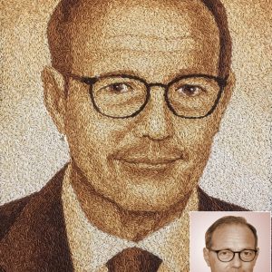 Tranh Gạo Rang Chân Dung 2025 3