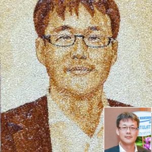 Tranh Gạo Rang Chân Dung 2025 36