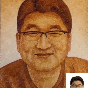 Tranh Gạo Rang Chân Dung 2025 40