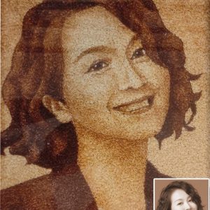 Tranh Gạo Rang Chân Dung 2025 42