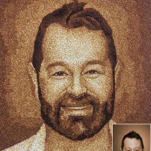 Tranh Gạo Rang Chân Dung 2025 47