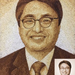 Tranh Gạo Rang Chân Dung 2025 51