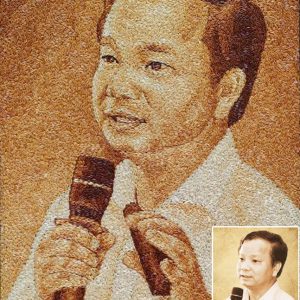 Tranh Gạo Rang Chân Dung 2025 6